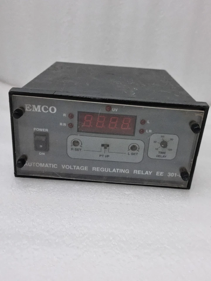 Emco EE 301-E Automatic Voltage Regulating Relay 110V 50Hz 10 Watts For Parts